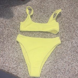 Pacsun ribbed bikini